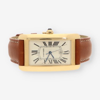 CARTIER oro Tank Americano 1740 207956CD 2