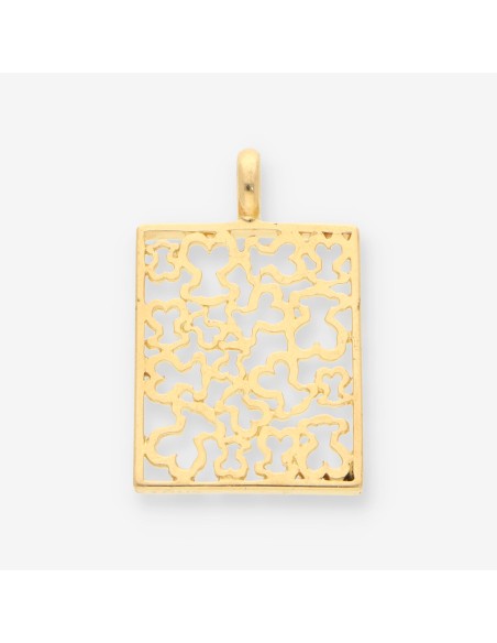 Colgante calado oso oro TOUS