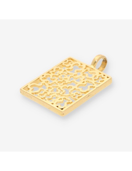 Colgante calado oso oro TOUS