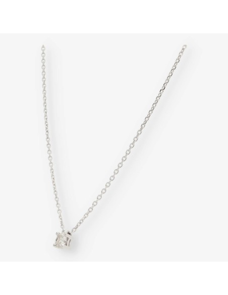 Gargantilla oro bl. y bri aprox. 0,45 Qt