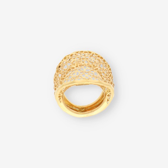 Anillo calado oro