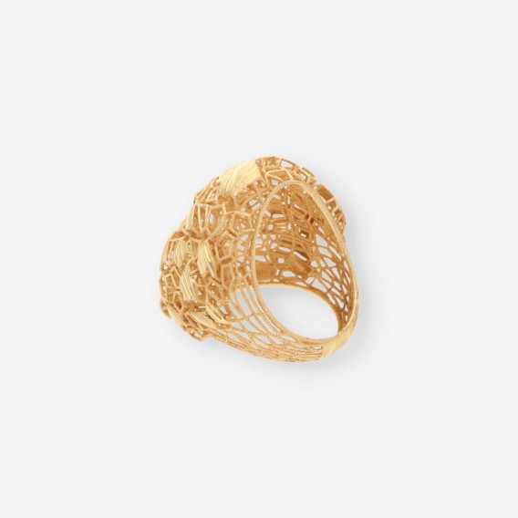 Anillo filigrana oro