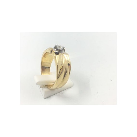 Anillo caballero Solitario