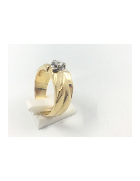 Anillo caballero Solitario