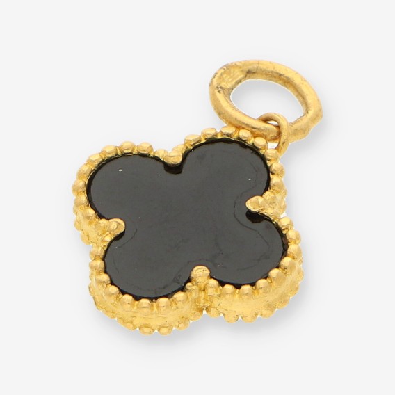 Colgante Onix y oro