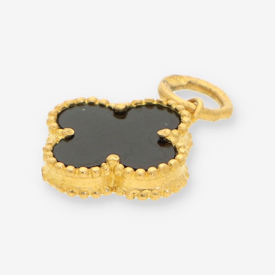 Colgante Onix y oro