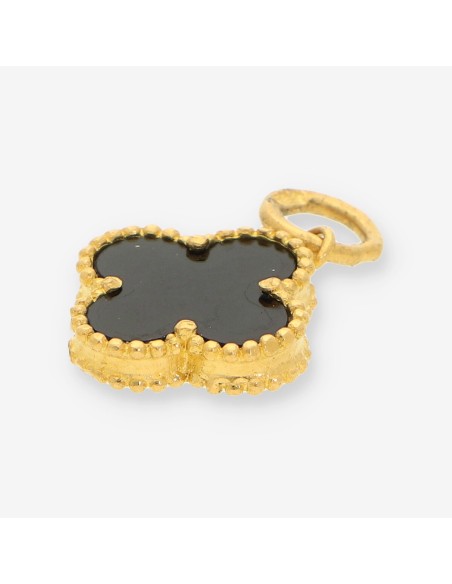 Colgante Onix y oro
