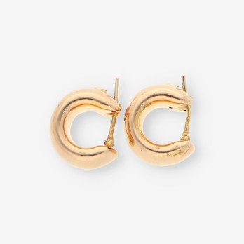 Pendientes aro oro