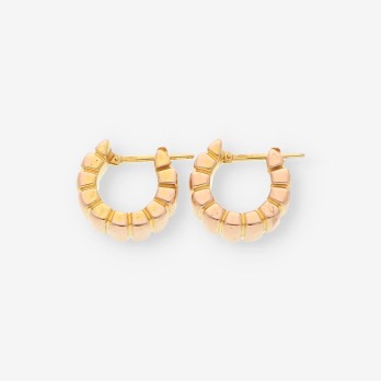 Pendientes aro oro