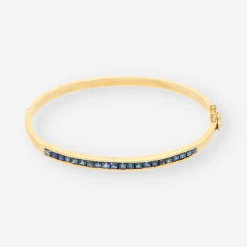 Esclava zafiros y oro