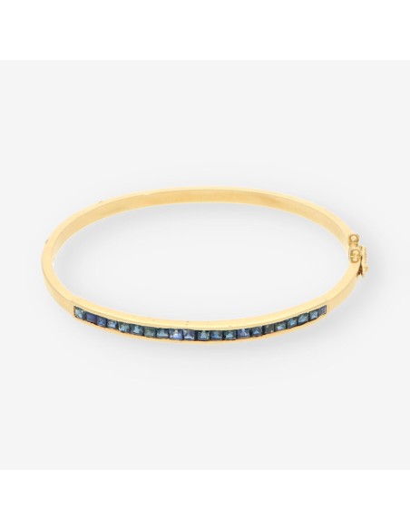 Esclava zafiros y oro