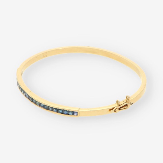 Esclava zafiros y oro