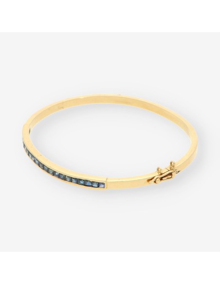 Esclava zafiros y oro