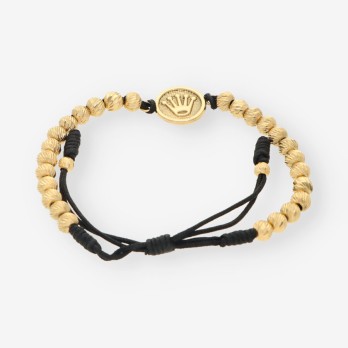 Pulsera hilo y oro