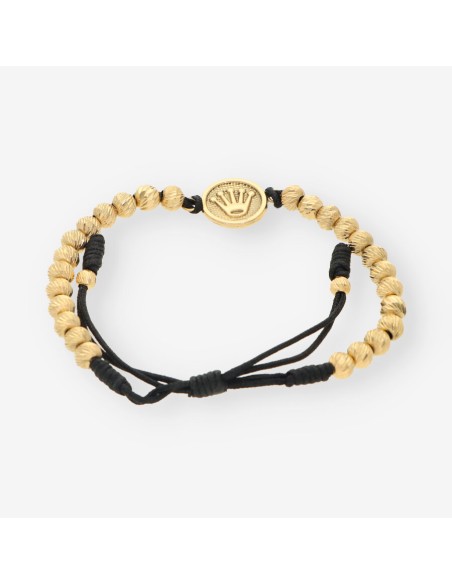 Pulsera hilo y oro
