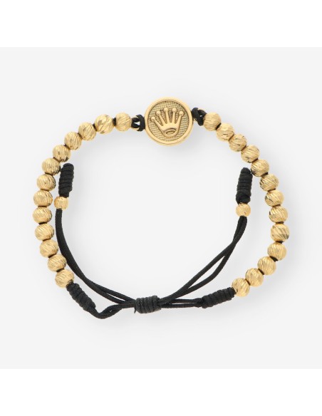 Pulsera hilo y oro