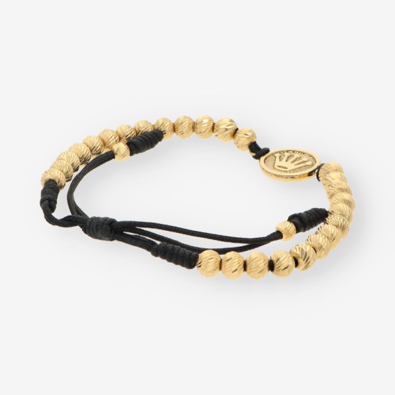 Pulsera hilo y oro