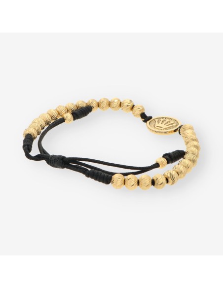 Pulsera hilo y oro