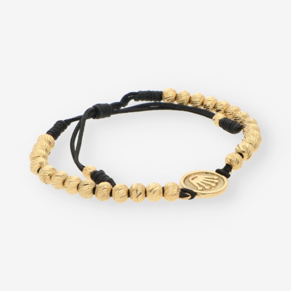 Pulsera hilo y oro