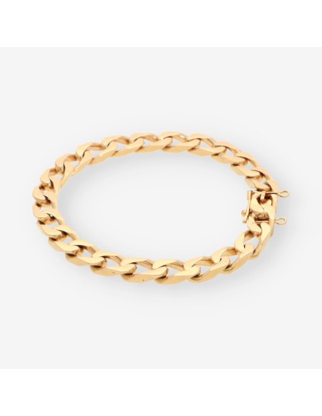Pulsera oro barbada