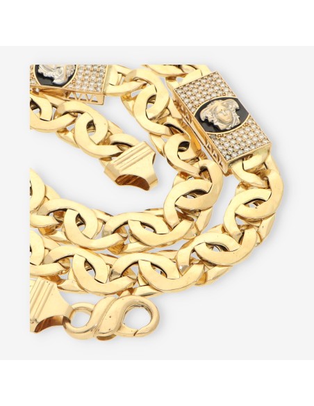 Cadena oro tipo Versace