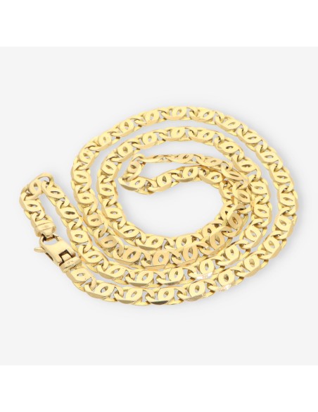 Cadena plana oro