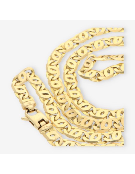 Cadena plana oro