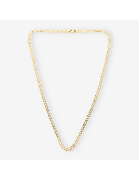 Cadena plana oro