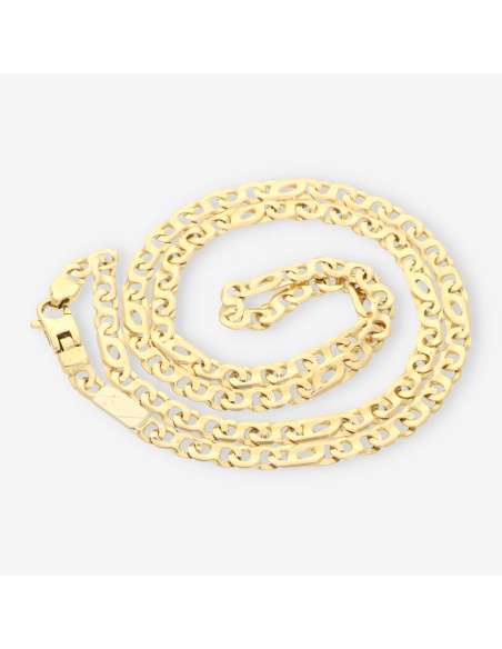 Cadena plana oro