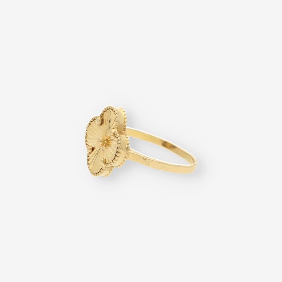Anillo Trebol oro