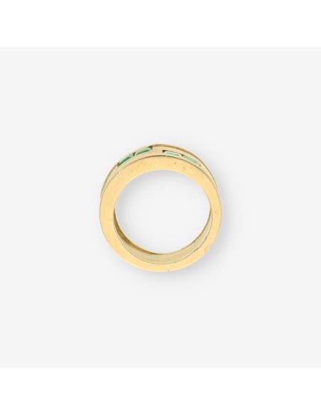 Anillo Esmeralda y oro