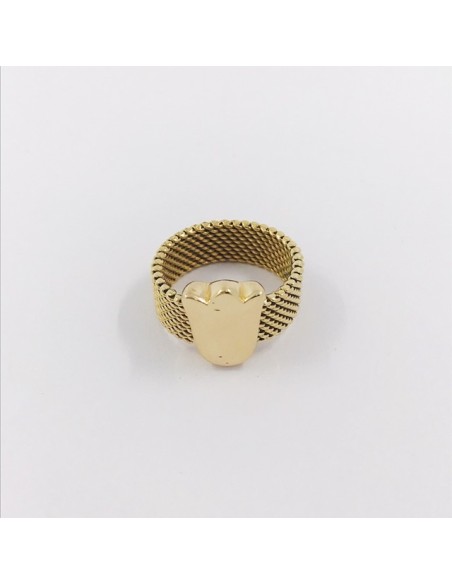 Anillo Tous con tulipÃ¡n en oro 18kt