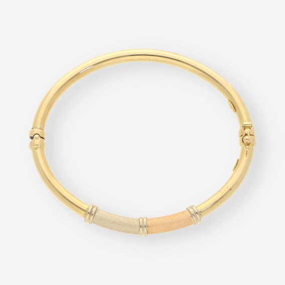 Esclava oro mate y oro pulido