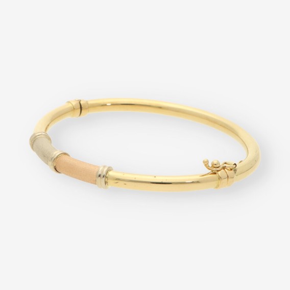 Esclava oro mate y oro pulido