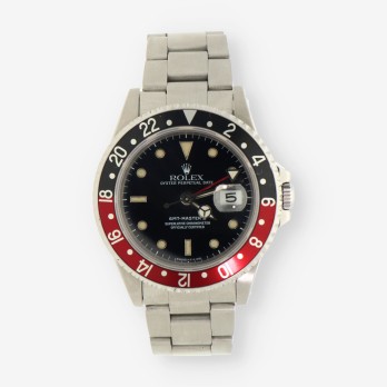 ROLEX GMT acero 16710 N438561
