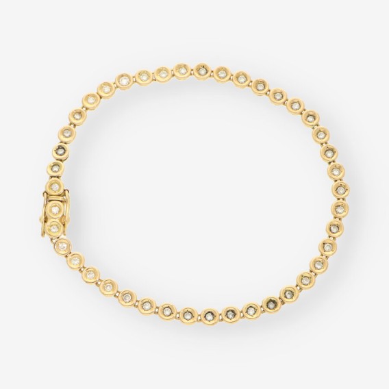 Pulsera Riviere oro y brillantes