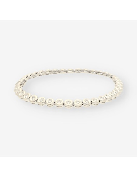 Riviere oro blanco y brillantes