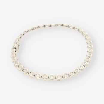 Riviere oro blanco y brillantes 2