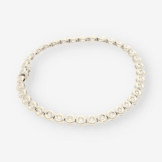 Riviere oro blanco y brillantes