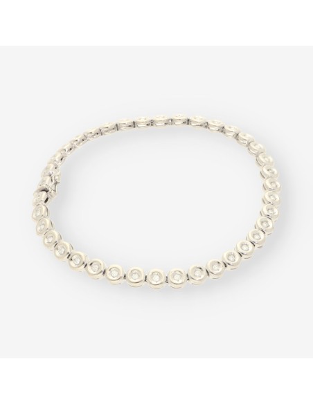 Riviere oro blanco y brillantes