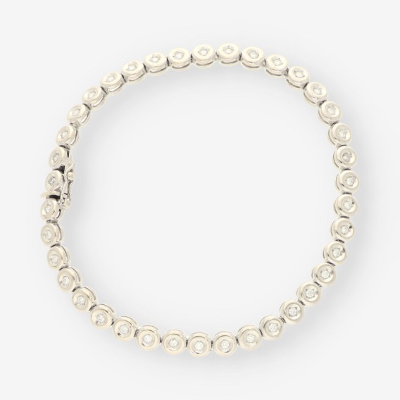 Riviere oro blanco y brillantes