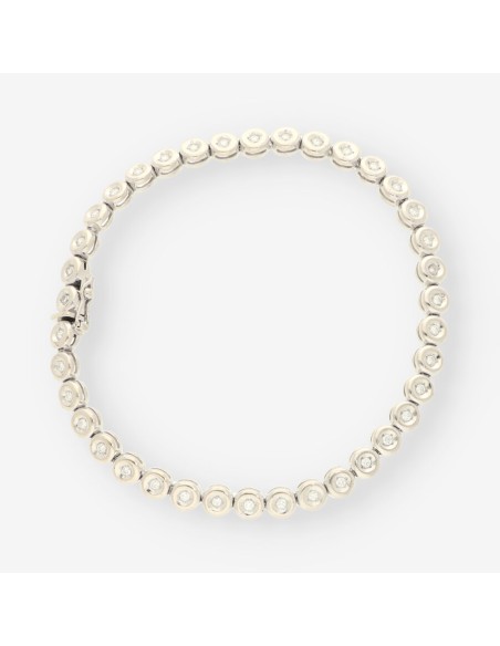 Riviere oro blanco y brillantes