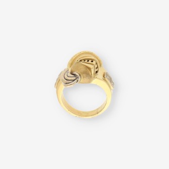 Anillo armadura oro 2