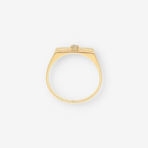 Anillo oro y brillantes