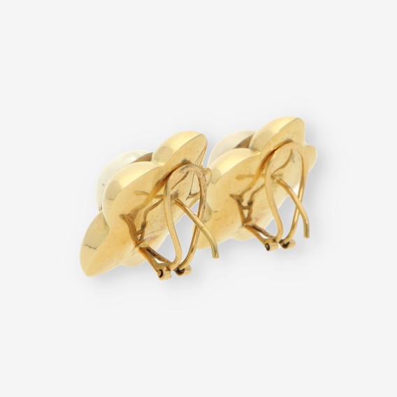 Pendientes oro y perla