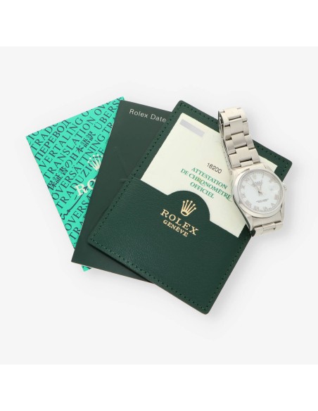 ROLEX Datejust P269823 NÂº16200 documenta