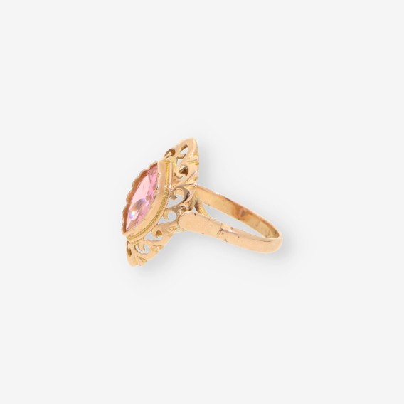 Anillo oro p.rosa