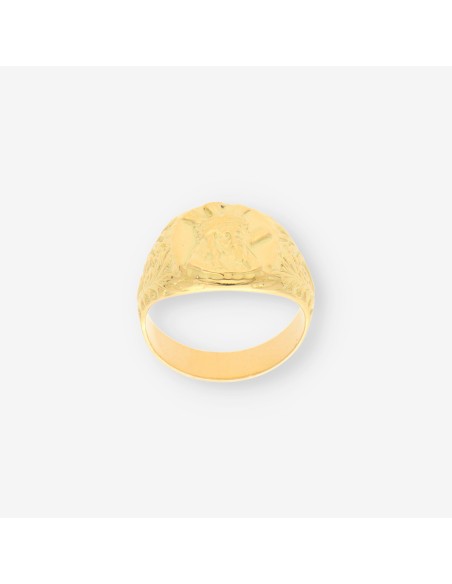Anillo con cristo oro