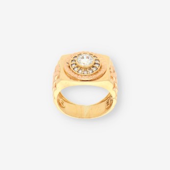 Anillo sello oro 2
