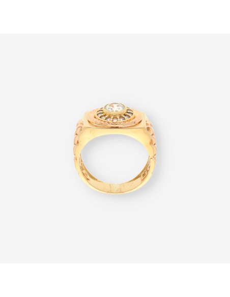 Anillo sello oro